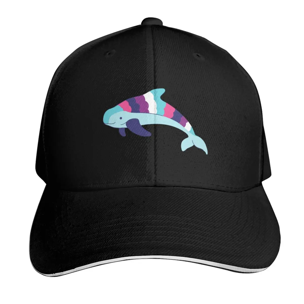 porpoise, whale, dolphins, marine life, save the vaquita- vaquita Baseball Cap Men Women Casual Summer Sport Sun Cap