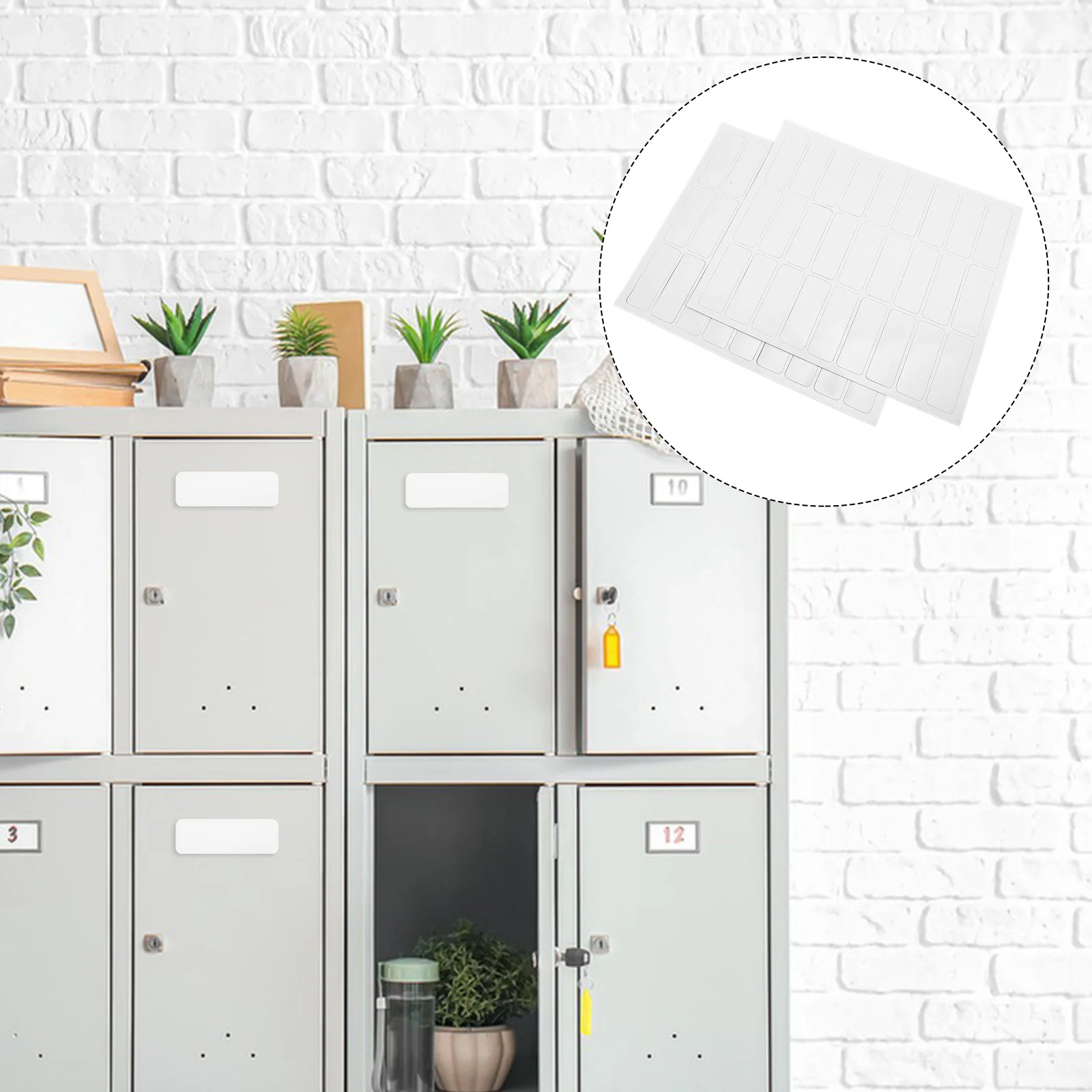 

54Pcs Magnetic Name Tags Writable Dry Erase Labels Reusable Magnetic Labels for Classroom Office Refrigerator Dry Erase Magnets