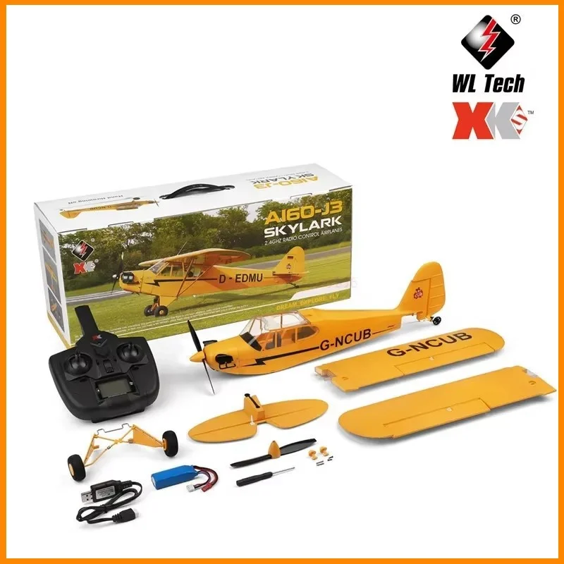 Wltoys Xk A160 2.4g Rc Glider Foam 5ch 650mm Wing Span 3d/6g System Remote Control Airplane For Christmas Birthday Gifts