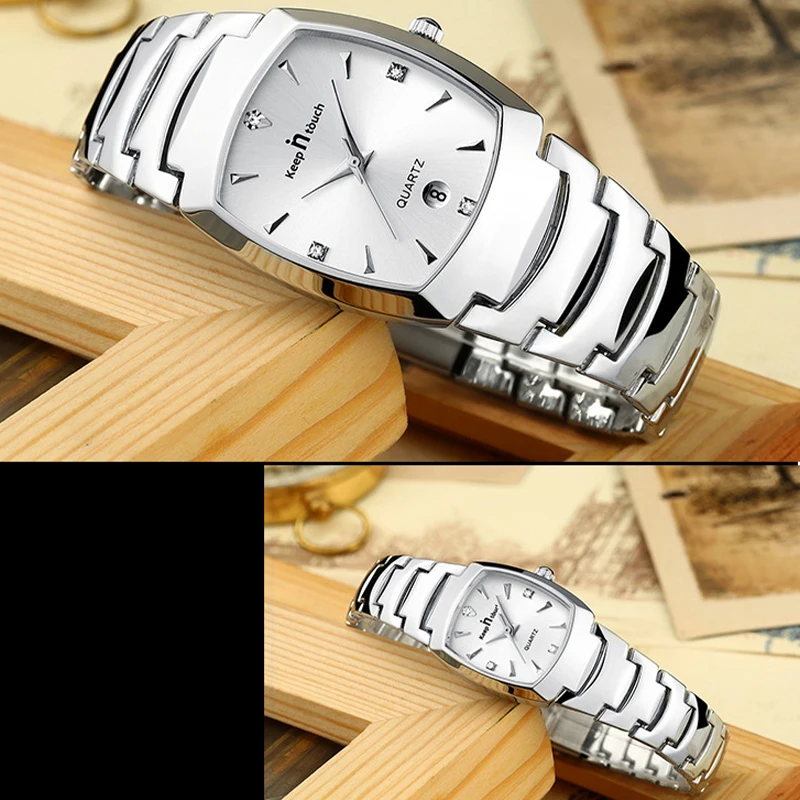 

Модные часы для мужчин и женщин, часы с календарем и датой, наручные часы для пар, деловые кварцевые часы для пар, наборы подарков