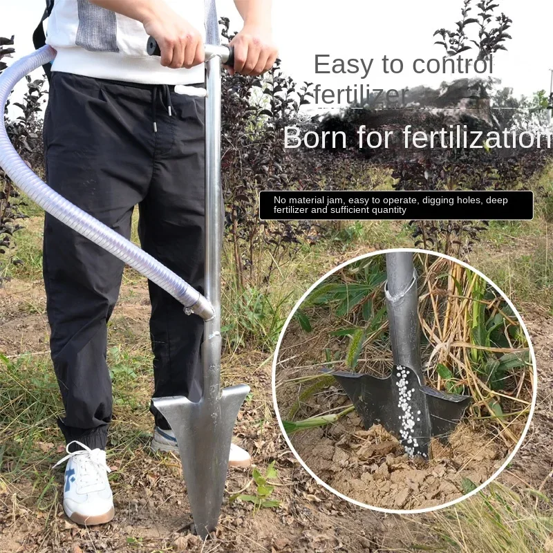 Fruit Tree Fertilizer Spreader Top Dresser Agricultural New Disposable Fertilizer Shovel Multi-functional Orchard Fertilizer Gun