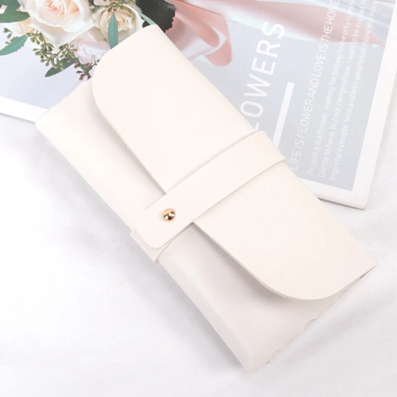 Neue Weiche Pu Leder Dicke Gläser Tasche Mode Gläser Schutzhülle Frauen Männer Tragbare Sonnenbrille Boxen Brillen Zubehör – Detail 8