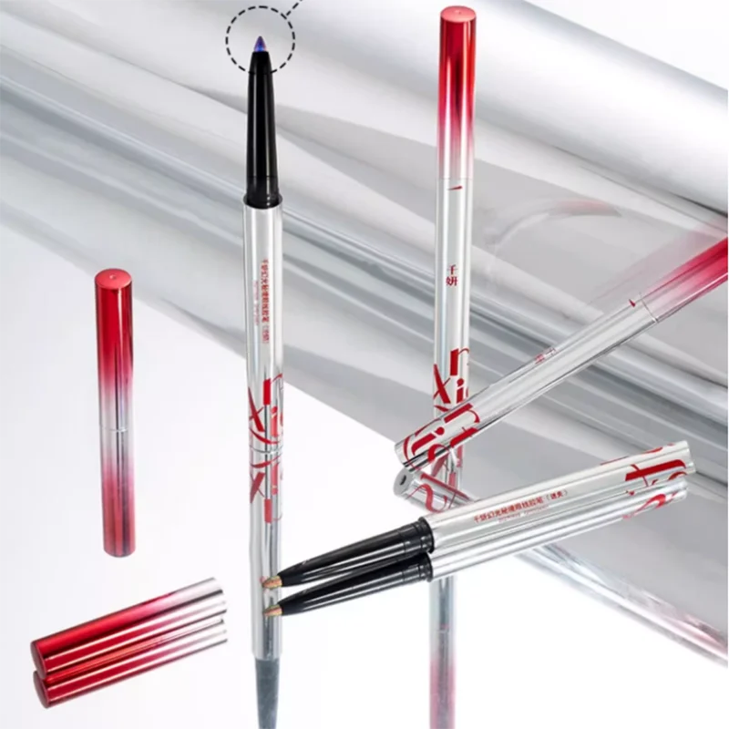 Cheryep カメレオンアイライナーゲルペン防水性と耐汗性耐久性のあるグリッターアイシャドウペンシル色あせません