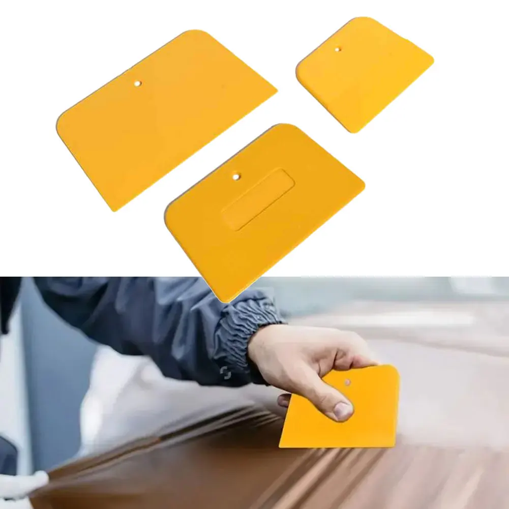 

Автомобильный скребок для краски в распылителе листового металла, трапециевидный пластиковый скребок, скребок для пленки для удаления пузырьков, высокая твердость