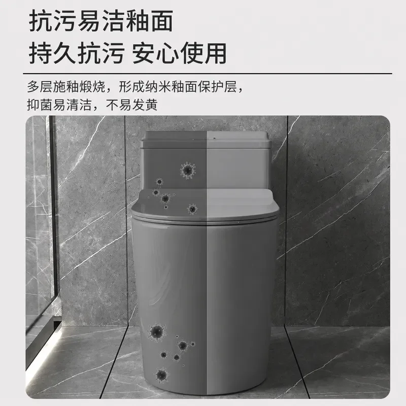 Royal Crown One Piece Toilet Siphonic Flush Silent Deodorant Ceramic Bathroom Fixture Large Trapway Compact Design for Small