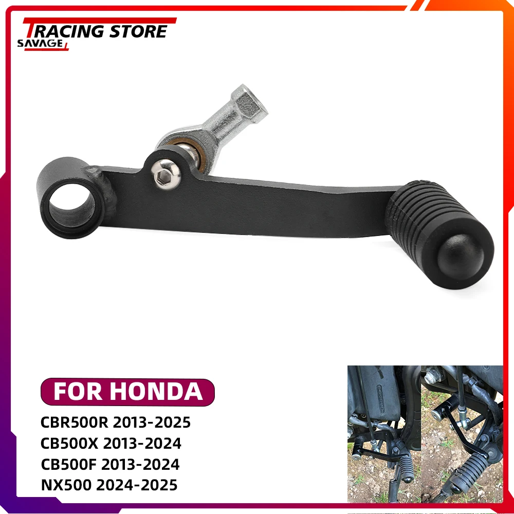 

Motorycle Left Gear Shift Lever Shifter Pedal For Honda CBR500R CB500X CB500F NX500 CB500 Hornet 500 2013-2025 Shift Foot Pedal