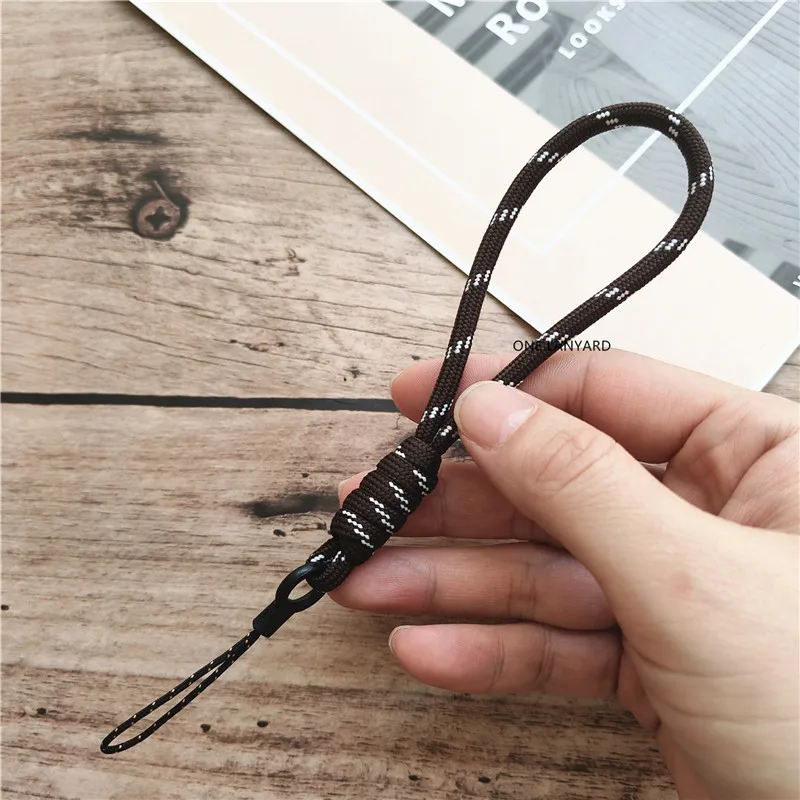 Handmade Nylon Keychain Lanyard, Mobile Phone Accessories