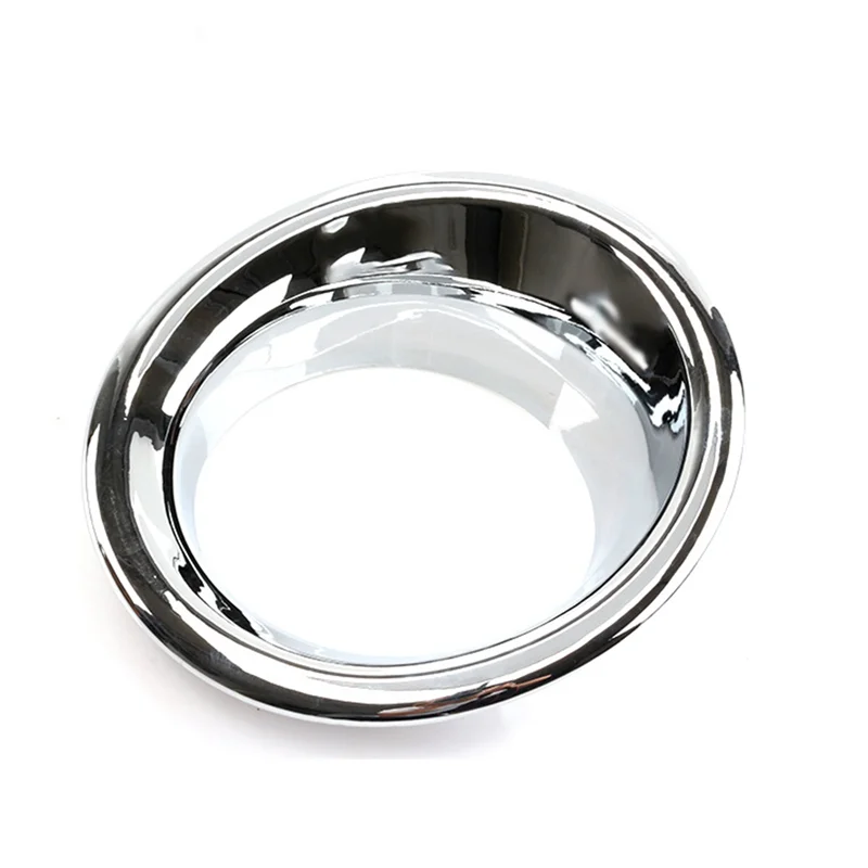 

Classy-1Pair Car Front Bumper Chrome Fog Lamp Trim Rings Cover For Hummer H3 2006-2010 Fog Light Bezel Exterior Decorative Parts