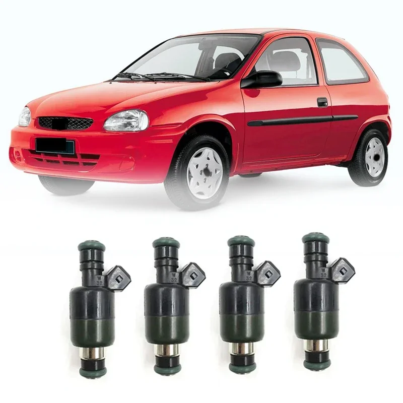 

X-T 4Pcs Fue Injector for Chevy Opel Corsa Daewoo Cielo 1.6 17124782 17123924 25165453 17103677 ICD00110 17108045