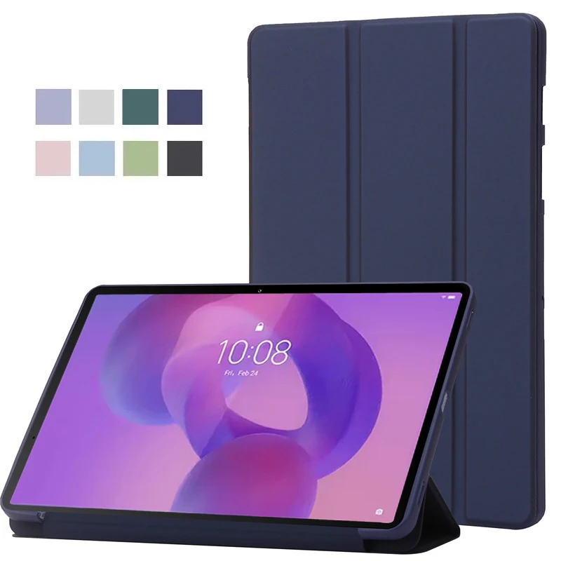 

Чехол для планшета Lenovo Idea Tab 11 дюймов tb336zu tb336fu Trifold из искусственной кожи и ТПУ, задняя подставка для планшета, чехол для Xiaoxin Pad 11 2025