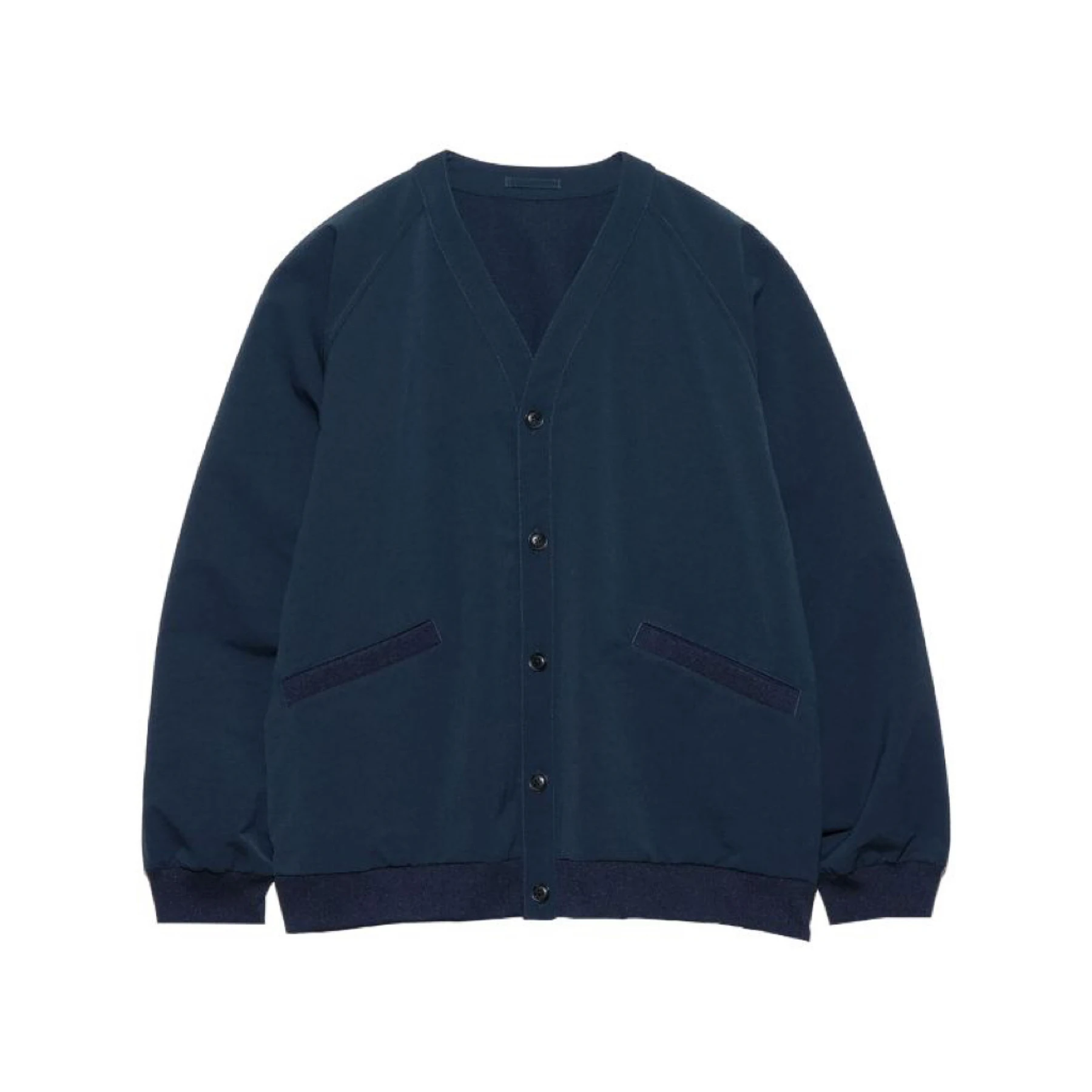 

Outdoor "Collarless Cardigan" Waterproof Quick-Drying Nylon Textured V-Neck Jacket