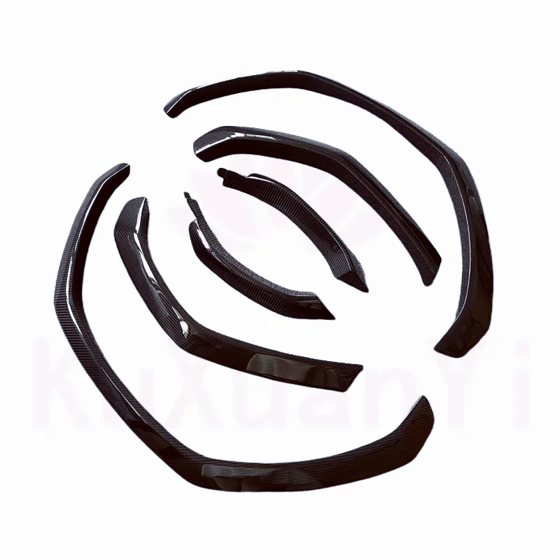 

Для Lamborghini Uru M стиль углеродное волокно колесо для бровей шестикомпонентный комплект кузова передняя планка край боковой юбки задний диффузор