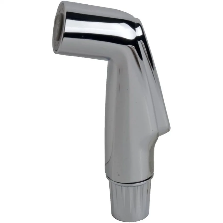 

Universal Fit Sink Spray Head Replacement, Chrome Finish Rust Resistant Kitchen Side Spray Head with Thumb Control for Easy
