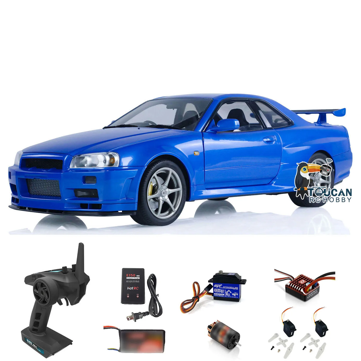 

Акция Capo 1/8 RC Drifting Car R34 RTR Модель FlySky GT5 Пульт дистанционного управления Высокоскоростная гоночная игрушка Матовый светильник Подарок THZH1697