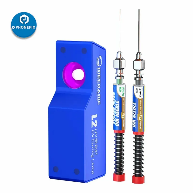 

Mechanic Q1/Q2/L2 UV Fast Curing Lamp OSSUV Qianli Phone PCB UV Glue Green Oil Curing Repair Light for Mobile Motherboard Repair