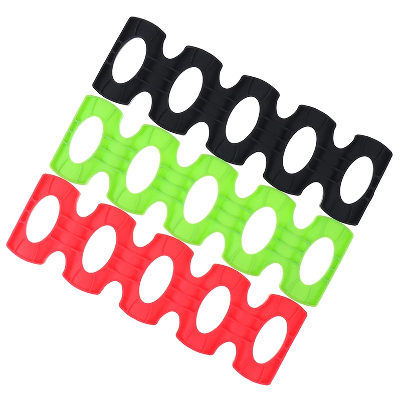 Beverage Can Organizer Holder Silicone Stacker Cans Fridge Mat Beverages Rack Stacking Tool Storage Organizer Wine Bottle Holder