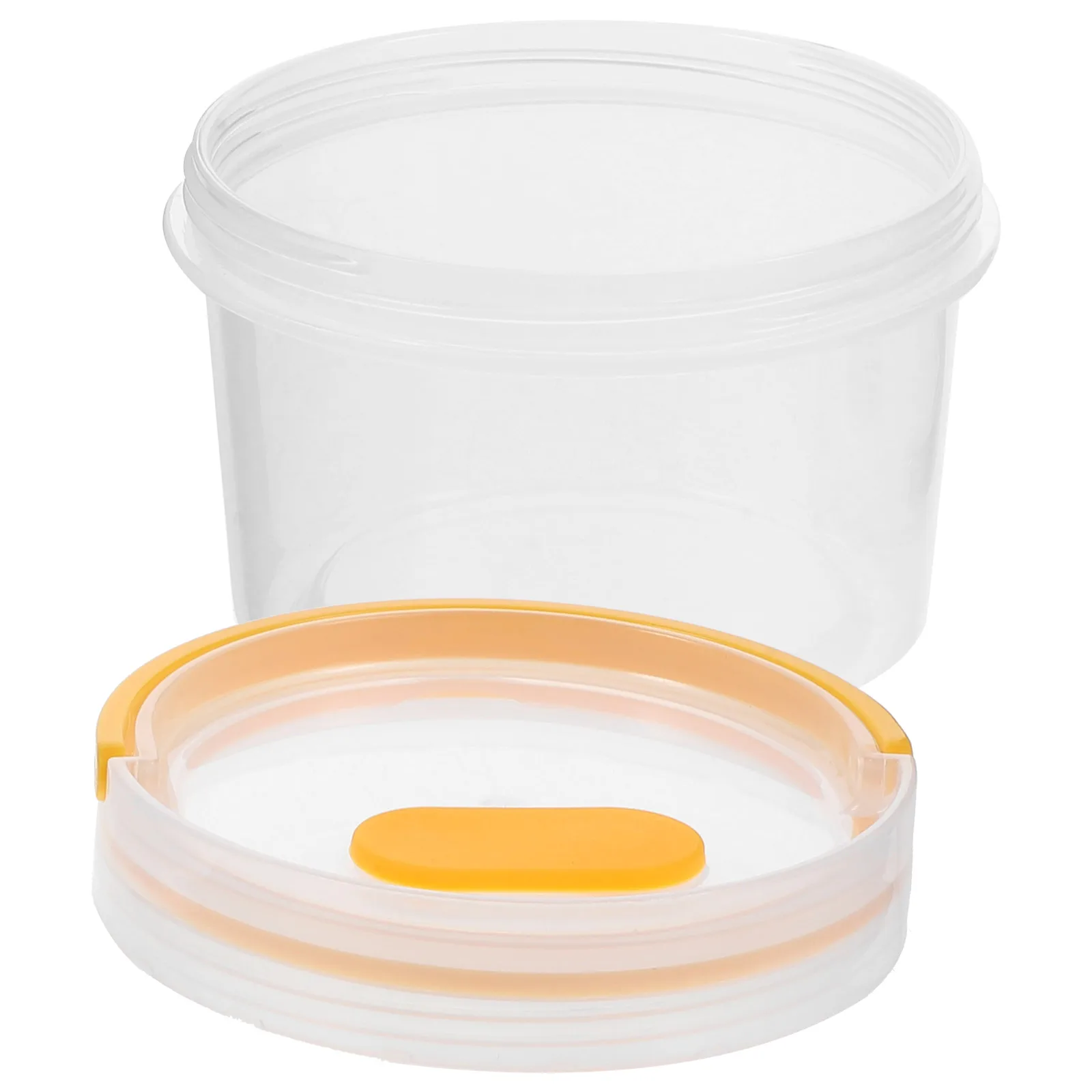 

Yogurt Cup 250ml Food Storage Containers Transparent Salad Holder Refrigerator Boxes Fruit Veggie Case Portable Container