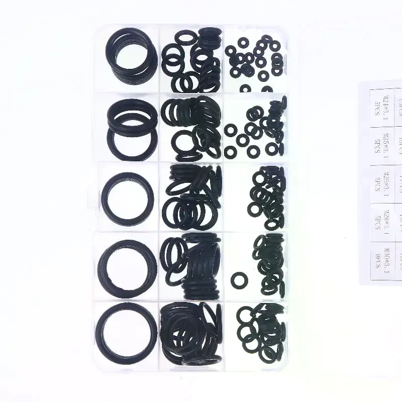 1Set Sealing Elastic Band Rubber O Ring Set Gaskets Seal Nitrile Rubber Bands High Pressure O-Rings Repair Kit