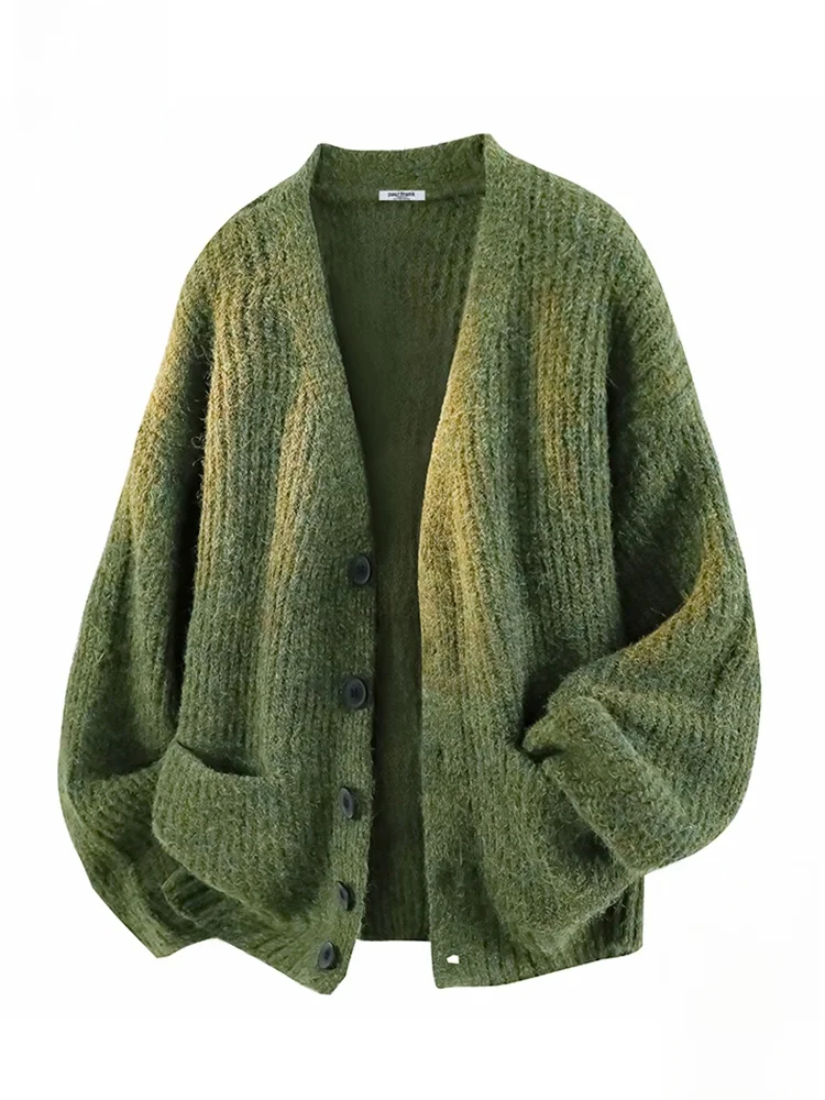 

Мужской вязаный кардиган Paul Frank Lazy Sle: свободный, повседневный, универсальный, винтажный, на осень, из полиэстера и нейлона