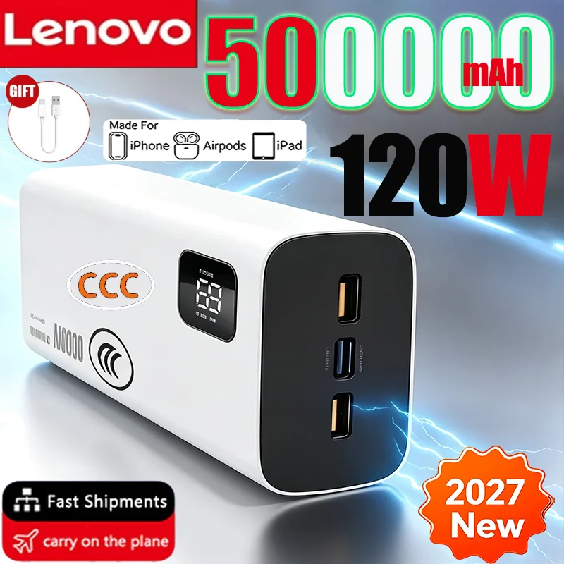 Xiaomi Outdoor Power Supply - VIVO 500000mAh Yüksek Kapasiteli Powerbank 120W