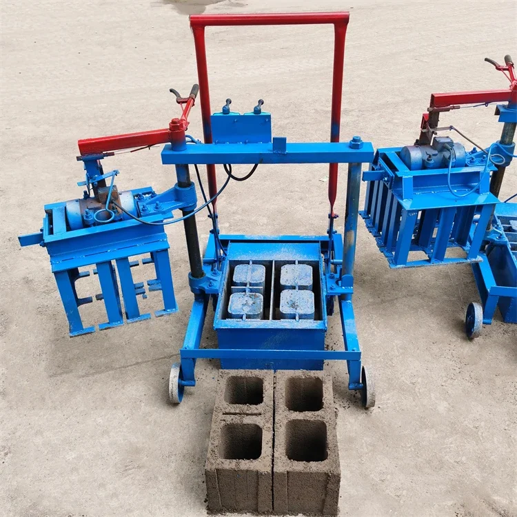 Egg Laying 2-45 Small Manual Concrete Cement Block Brick Making Machine For Sale