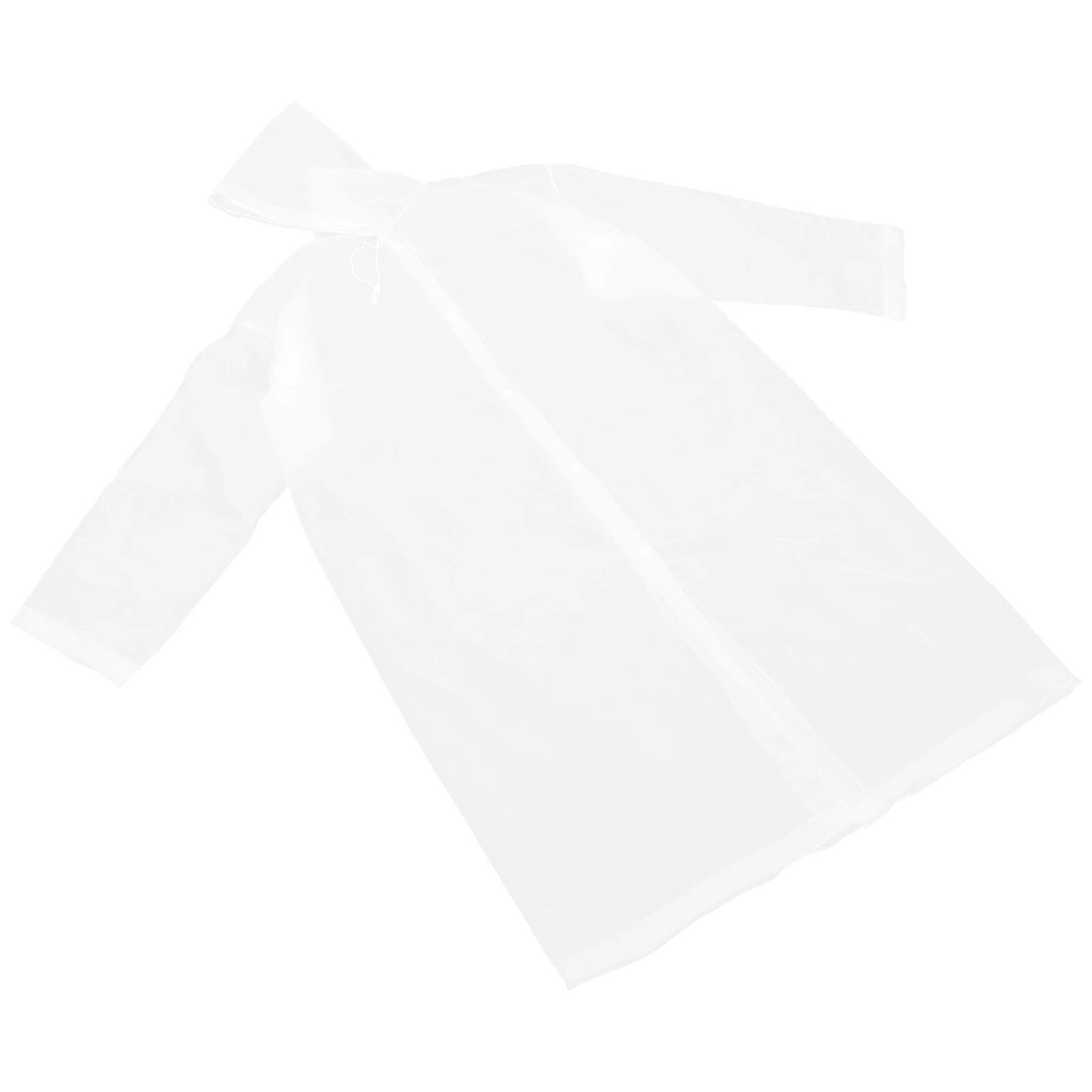 

Adult Raincoat Hood Lightweight Waterproof Quick Dry Portable Transparent Poncho for Outdoor Activities One Size Fits Most S