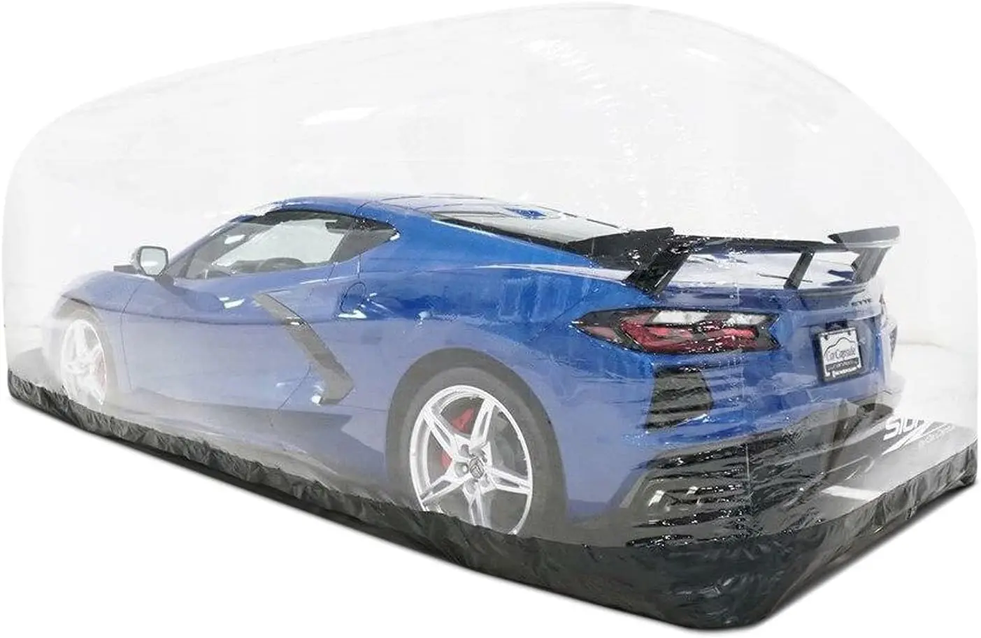 Durable Transparent PVC CarCapsule Inflatable Car Capsule Tent for Outdoor Parking Waterproof Garage Cover