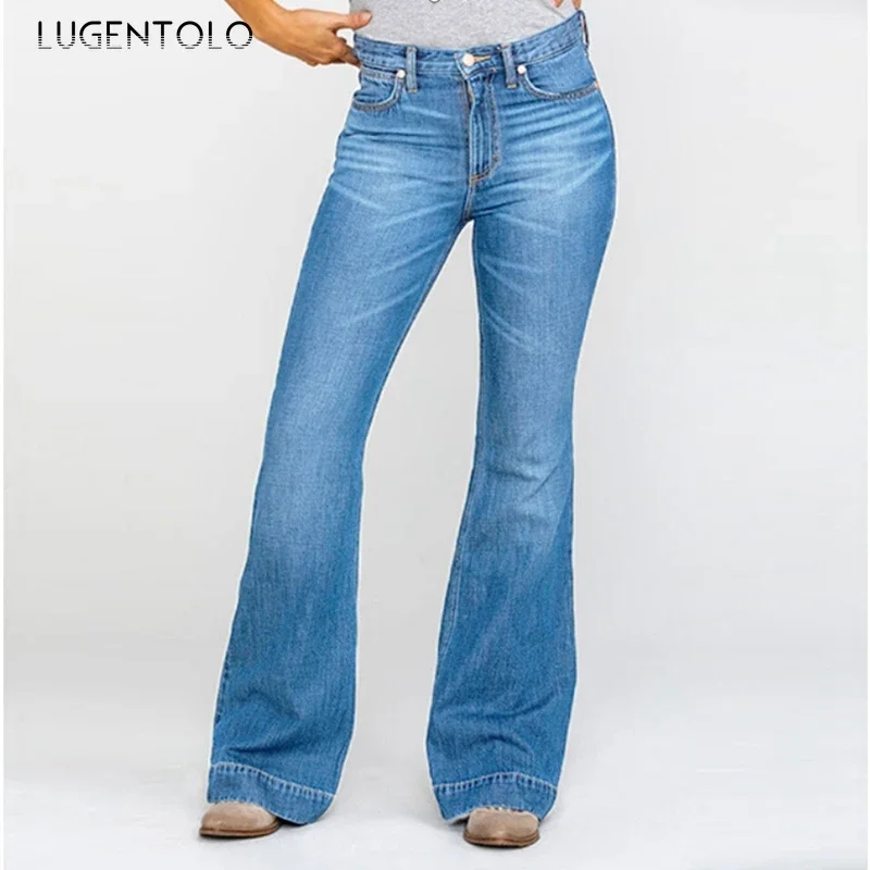 

Women Skinny Sexy Jeans Large Size High Waist Slim Washed Street Bleached Female Long Denim Straight Casual Trousers