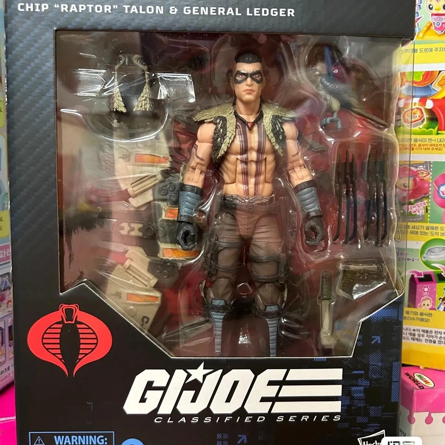 Original 6-Inch G.I. Joe Classified Series: #135, #141,#139 Raptor Dreadnok Road Pig & Rawkus 2-Pack Figure Collectible Model