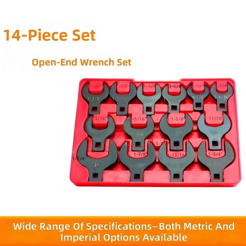 L-shaped Wrench Horn Opening Wrench 1/2 Inch Replaceable Head Movable Opening Head Fast Ratchet Wrench
