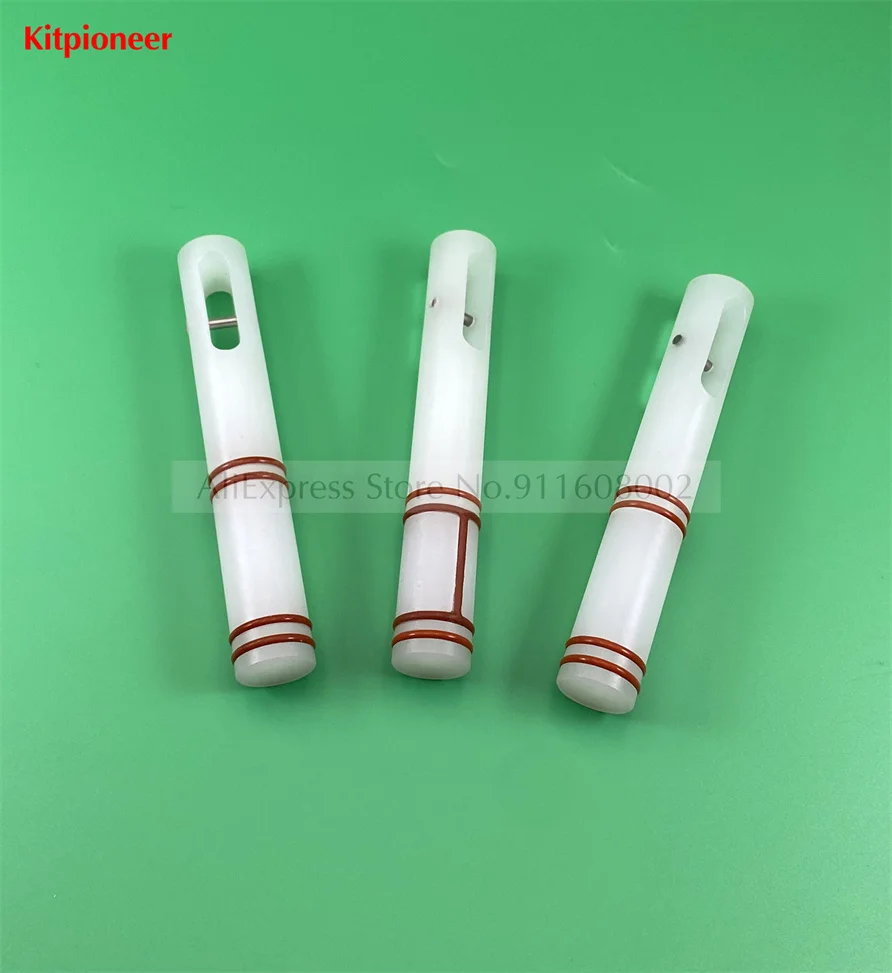 Three Pieces Valve Rods MK Soft Ice Cream Machine Discharge Valve Pistons Spare Parts Accessories Fittings Outer Diameter 24mm