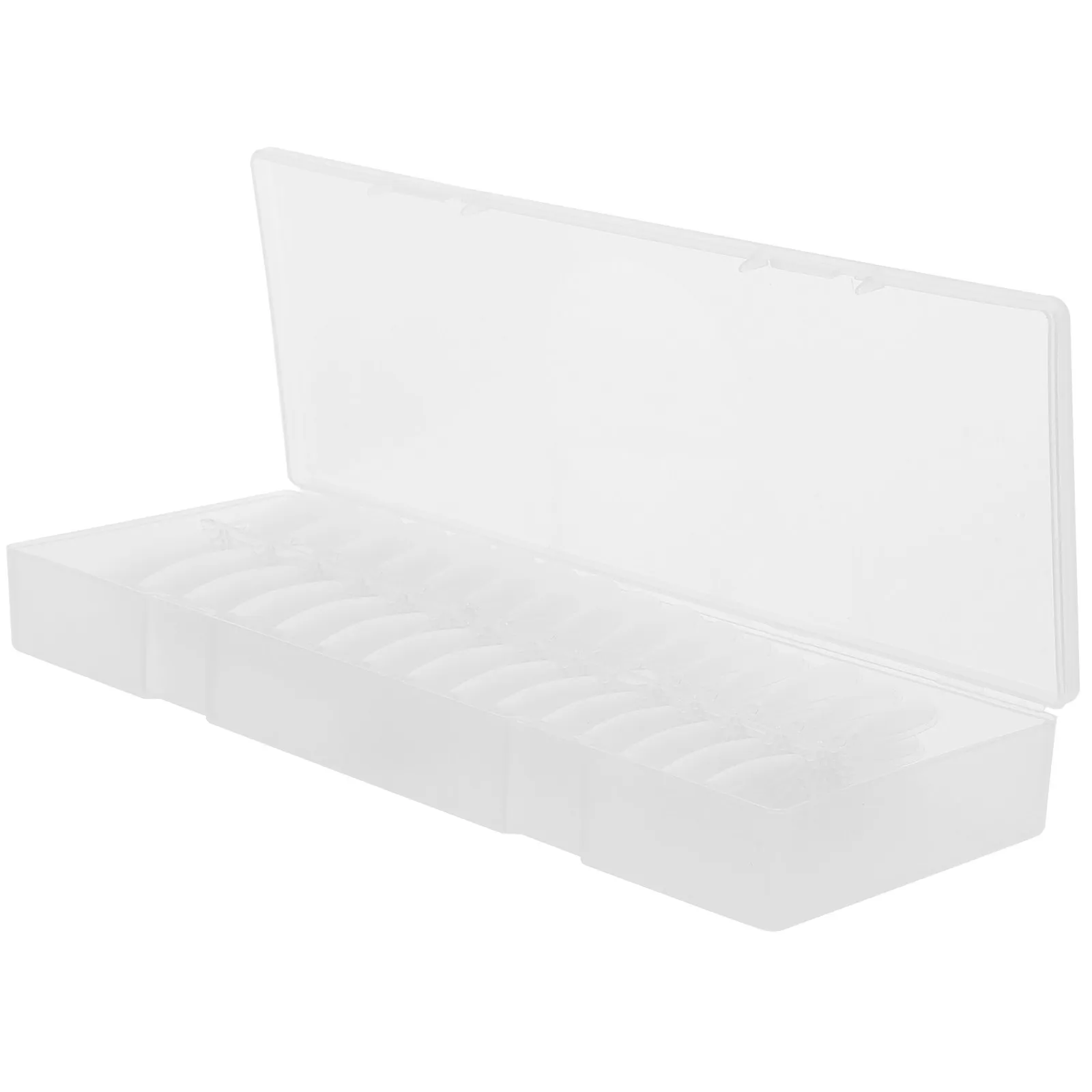 

300Pcs Ultra-Thin Frosted False Nails Full Cover Transparent Fake Nail Tips for Salon Home Daily Party Cosplay Manicure