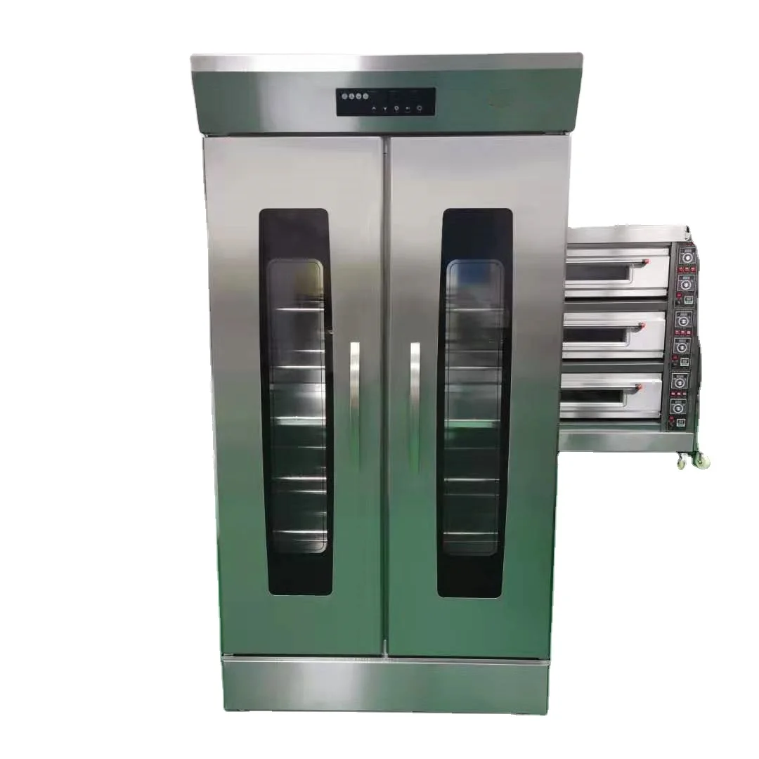 

ACL-32F Factory Supply 32-layer 32-trays Computer Panel 2 Door Dough Proofer Fermentation Cabinet