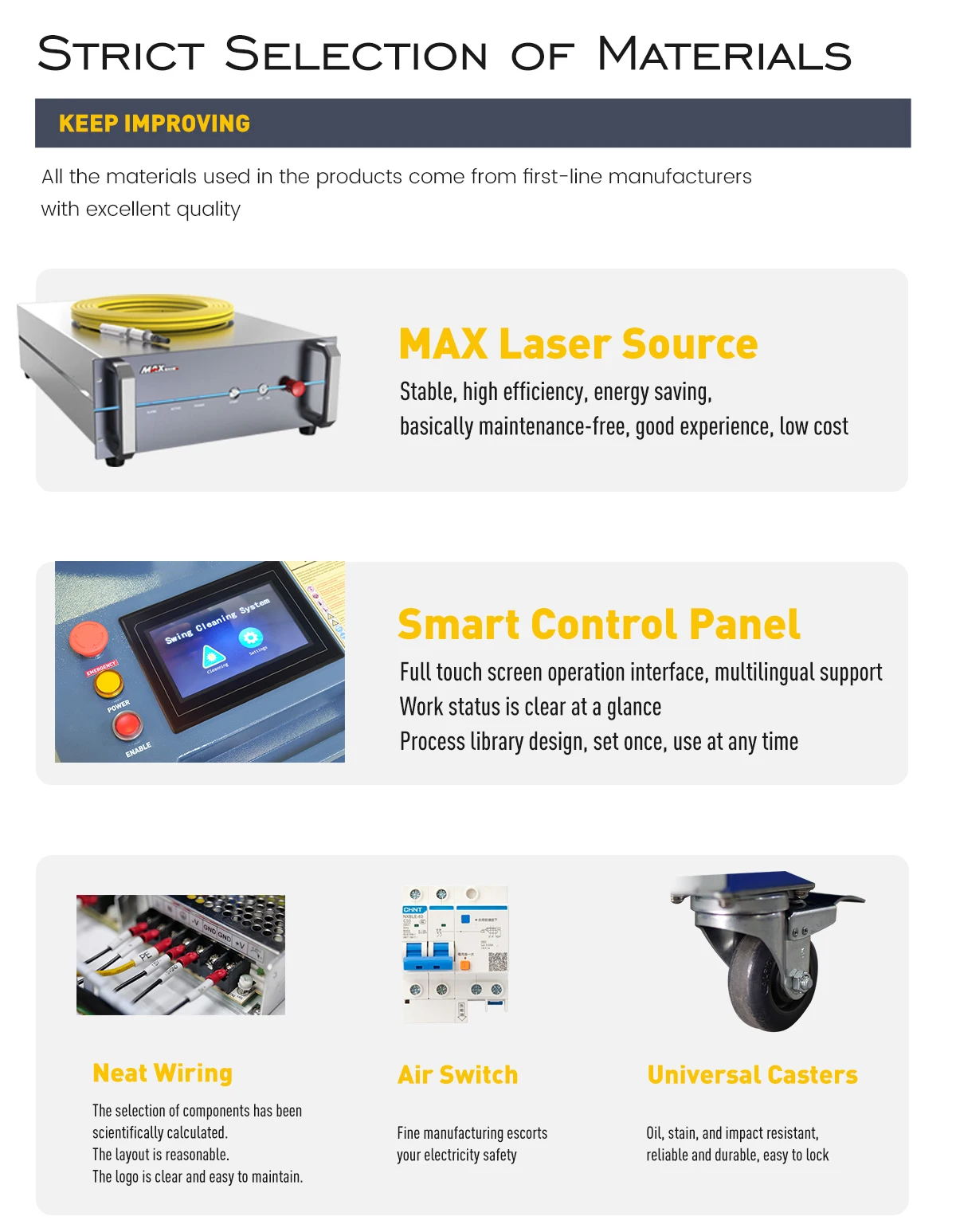1000W Metal  Rust Removal Oxide Painting Coating Removal Laser Cleaning Machine