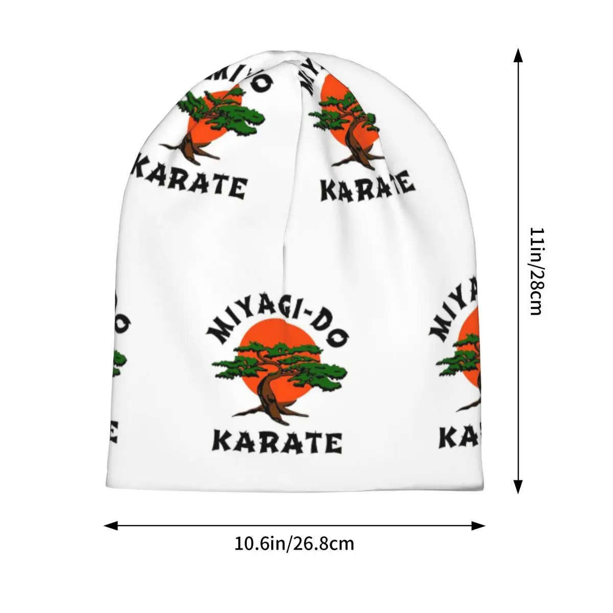 Miyagi Do Karate Warm Knitted Cap Hip Hop Bonnet Hat Autumn Winter Outdoor Beanies Hats for Unisex Adult
