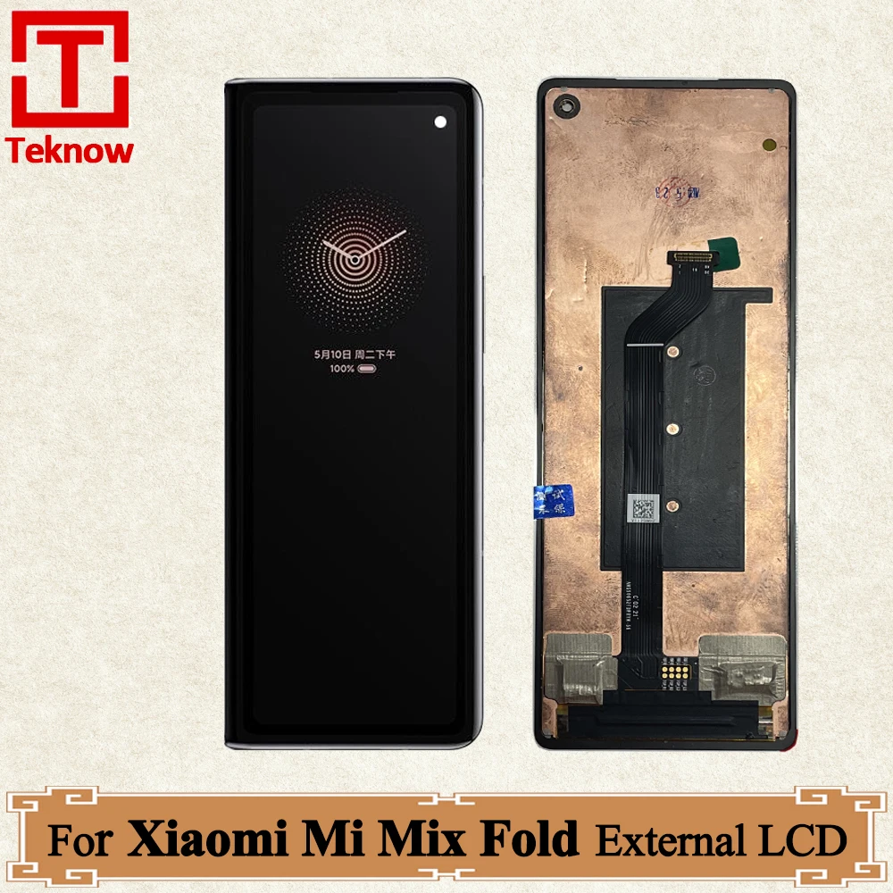 

6.52"AMOLED External Screen For Xiaomi Mi Mix Fold Small LCD M2011J18C Touch Screen Digitizer For Mix Fold External LCD Replace