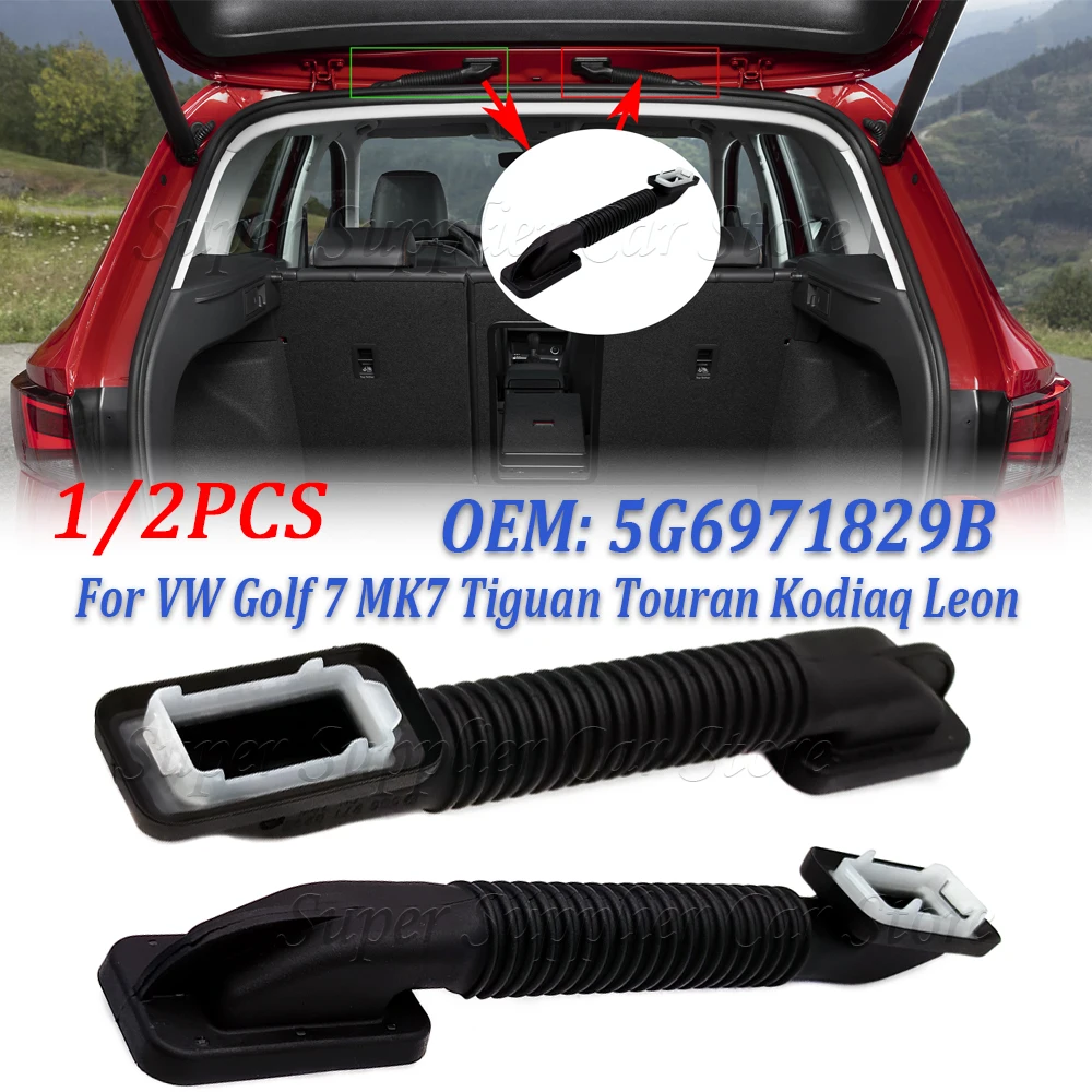 1/2 Pcs Rear Trunk Lids Harness dustproof waterproof Protective Cover Cables Case Sleeve Parts For VW Golf 7 MK7 R-line