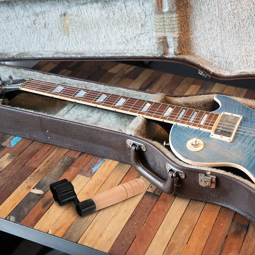 

2 pcs Guitar String Winder Tool Wooden Handle For Acoustic Electric Guitar Bass Ukulele String Changing Instrument Replacement