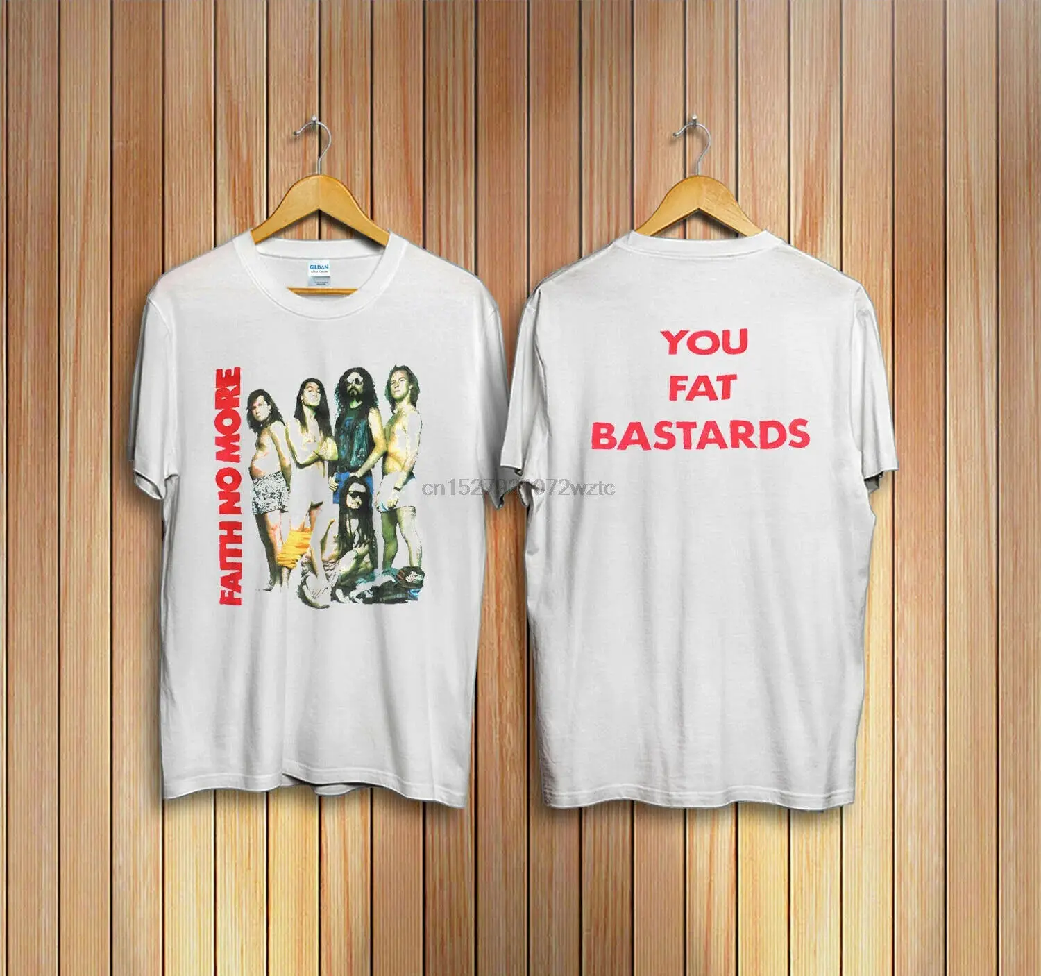 Faith No More You Fat Bastards Baumwolle Weiß Unisex T-Shirt S-5XL VM6691