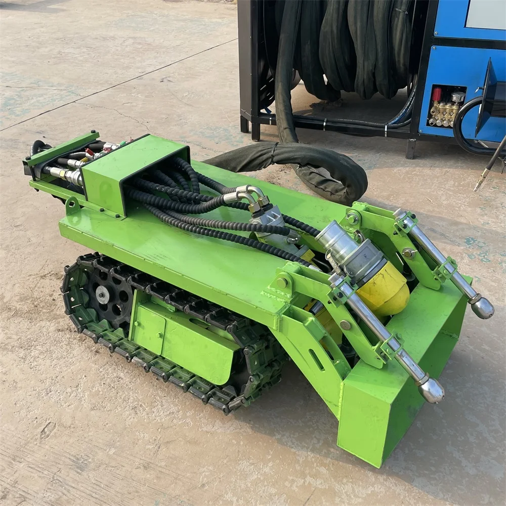 

Automatic Machine Robot Underwater Dredging Robot Rubber Track Pipe Silt Cleaning Dredging Robot