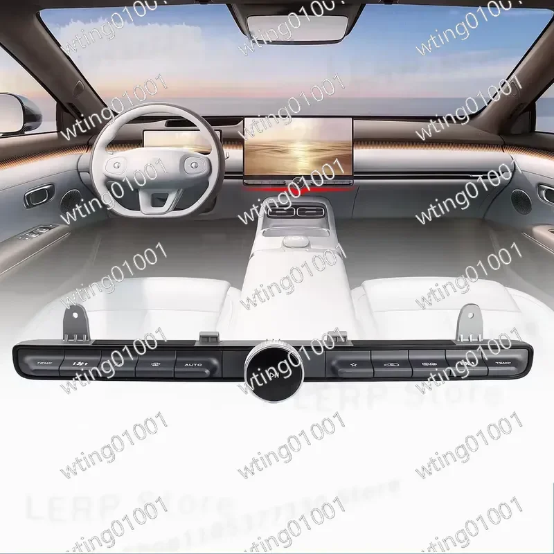 for CHANGAN NEVO A06 AC Control Panel Physical Button Upgrade Central Console Switch Replacement Enhanced Tactile Feedback