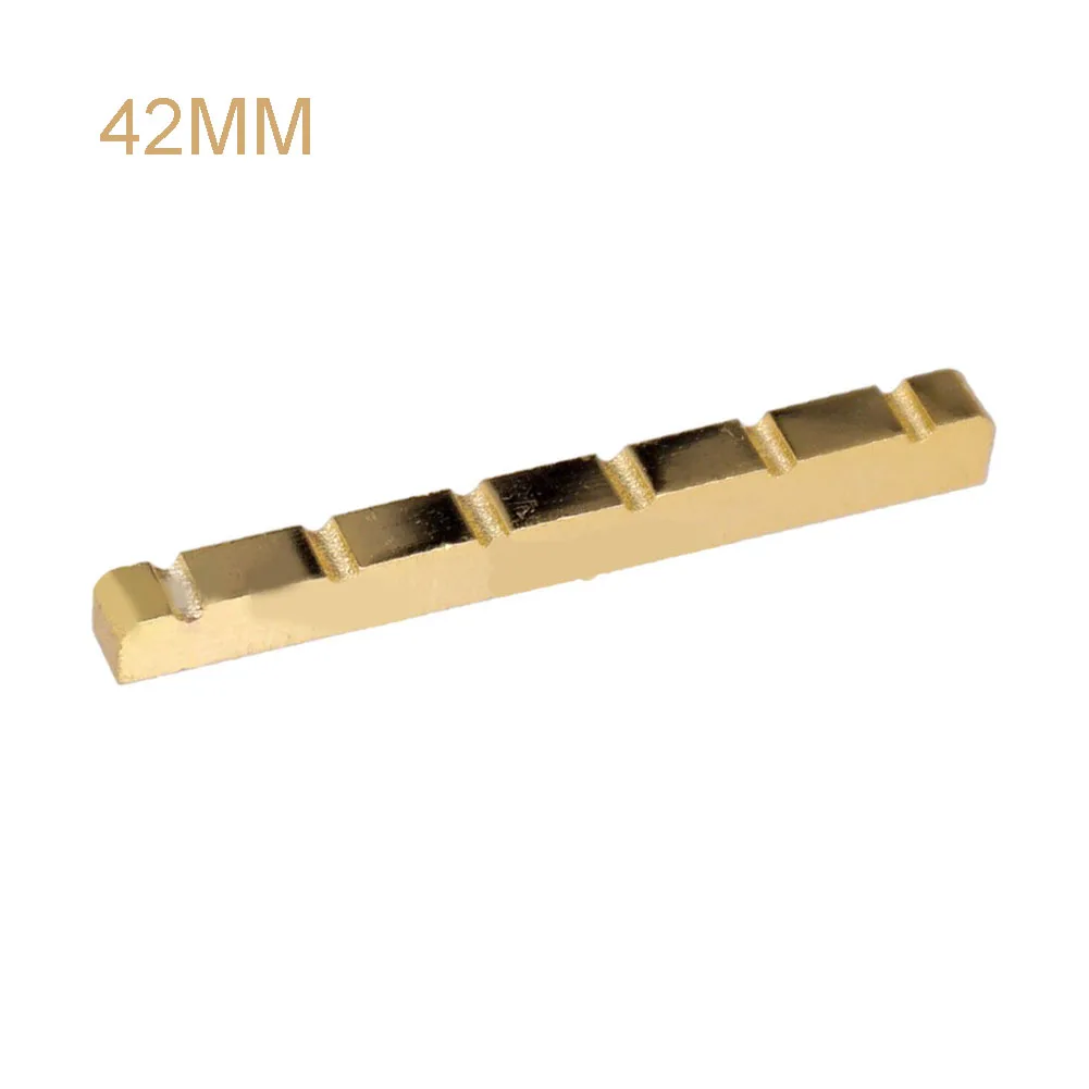 Brass Guitar Nut Perfectly Suited for TL Electric Guitars Optimized 6 String Slot Configuration Improves Tuning