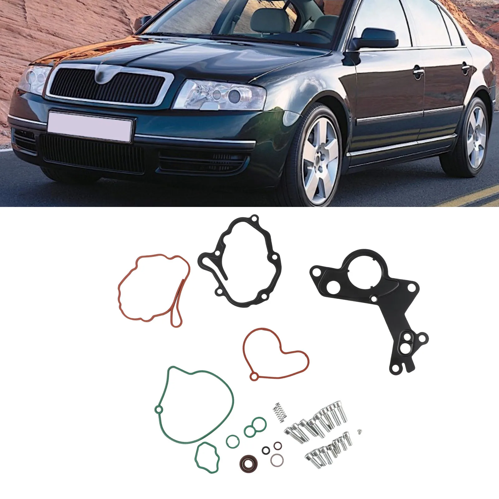 

Ремонт вакуумного топливного вакуумного насоса Ремонтный комплект вакуумного топливного тандемного насоса 038145209 Простая установка Коррозионностойкий для автомобиля