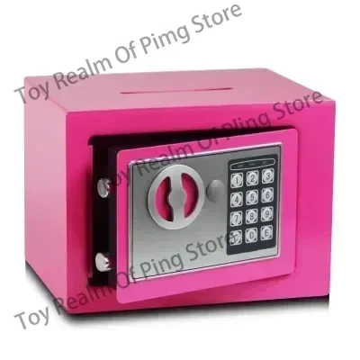 Small Household Mini Steel Safes Money Bank Safety Security Box Keep Cash Jewelry Or Document With Key Digital Safe