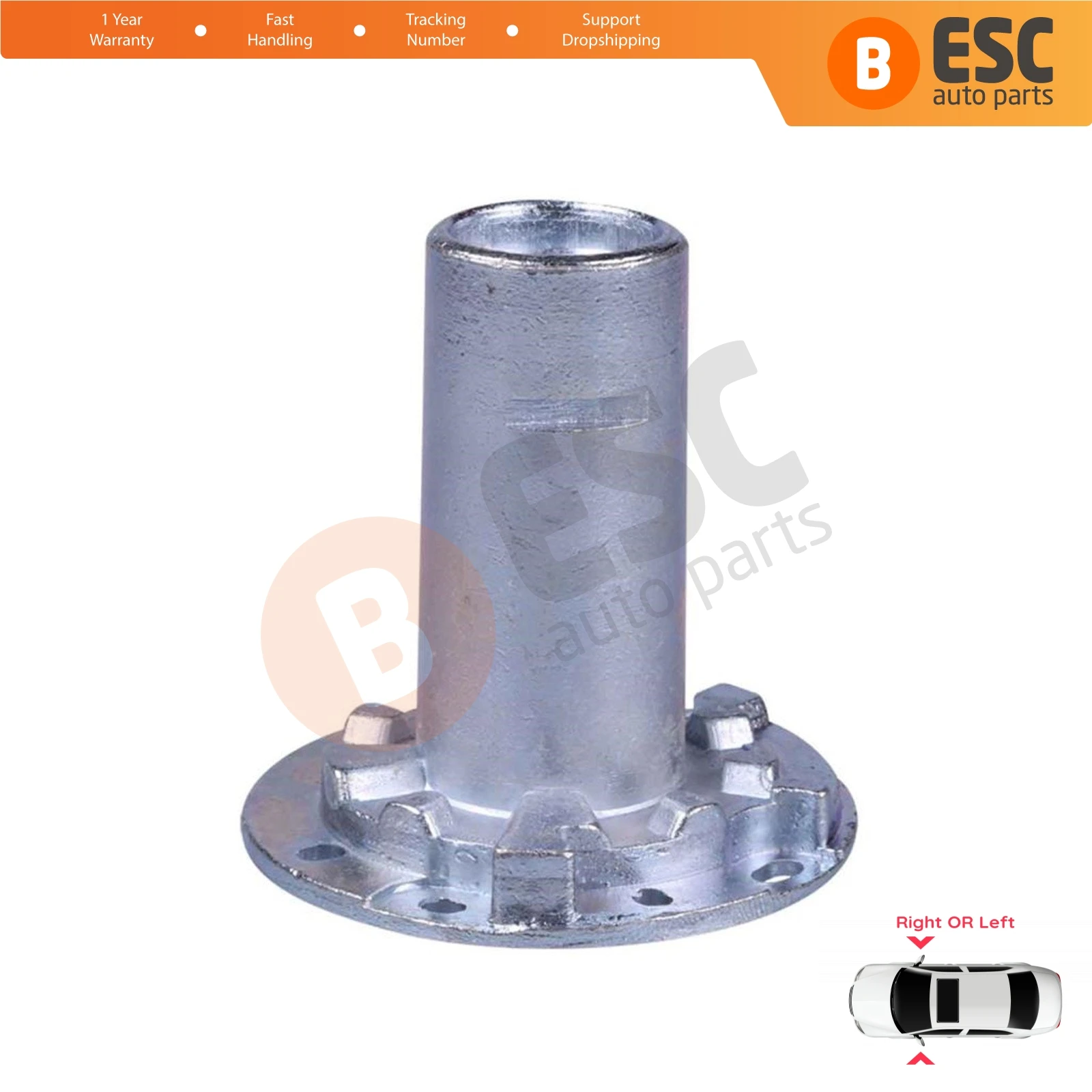 

ESC EGE30 Wing Mirror Folding Rotating Bracket Gear Bearing Inner Bush Part 7E1857000 For VW Transporter T5 T6 Amarok Audi Q7