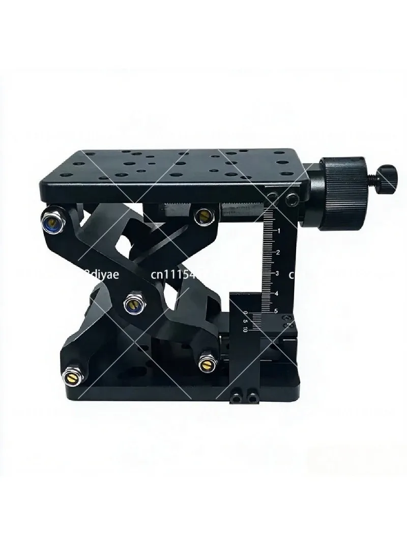 Precision Manual Lift Table Z-axis Displacement Stage Shear Height Adjustment Lab Equipment