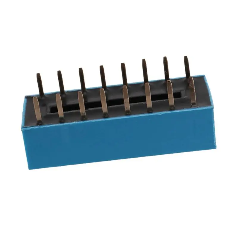 LLCS-30 Pcs 2.54Mm Pitch 8 Positions 16 Pin Blue DIP Switch 8P