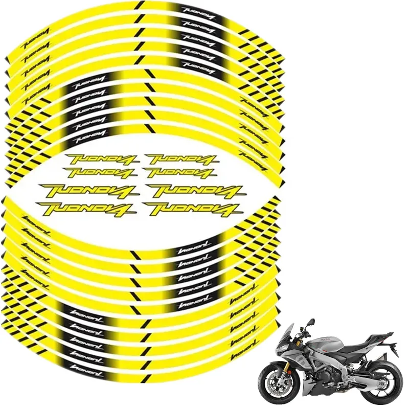 For Aprilia TUONOV 4 Motorcycle Parts Contour Wheel Decoration Decal Sticker V4 - B