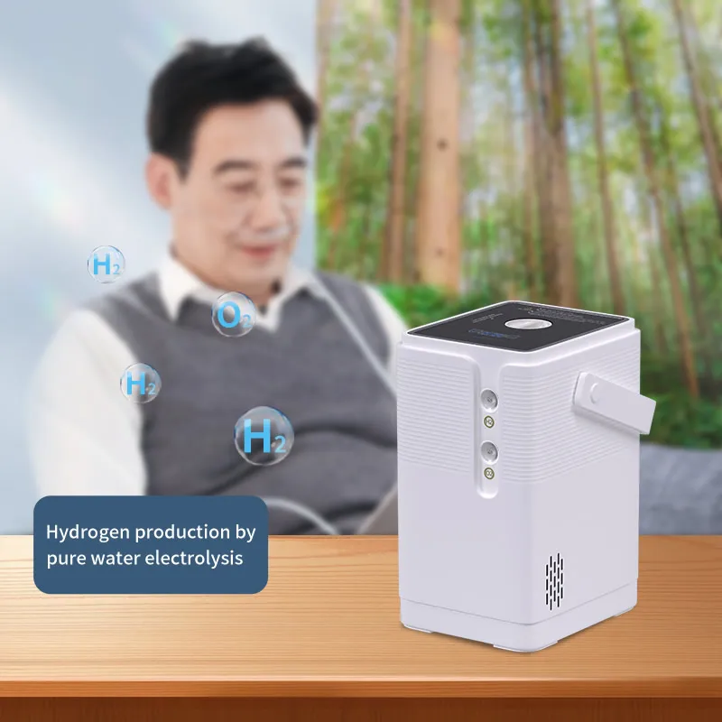 300ml Portable PEM Electrolyzer Hydrogen Generator Household Molecular Hydrogen Inhalation Machine for Installation