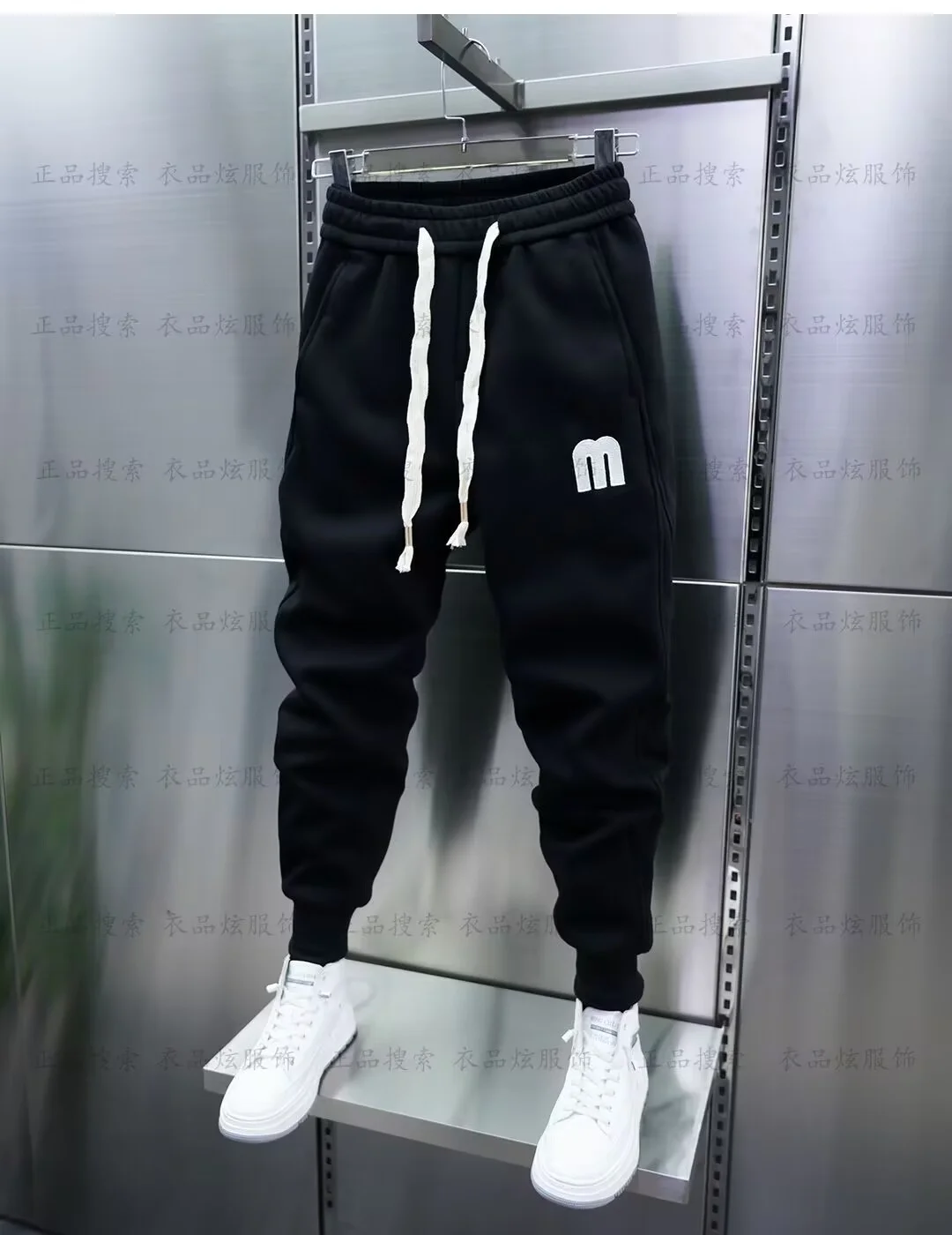 Pantalon de survêtement baggy décontracté pour hommes, streetwear américain, pantalon de jogging de sport, vêtements de mode coréens, printemps, tendance Harajuku, fjMale